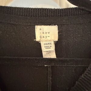 A New Day Classic Black Knitwear